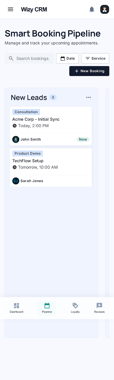 Smart Booking Mobile